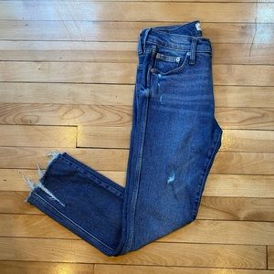 Gap High Rise Slim Straight Jeans